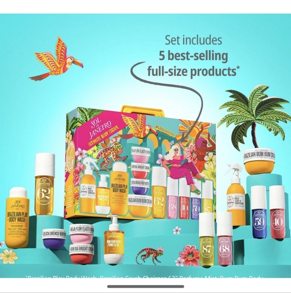 Sol De Janeiro Ultimate Body Escape Vault Mega set 12 Bum Bum Sold Out New - Picture 5 of 5